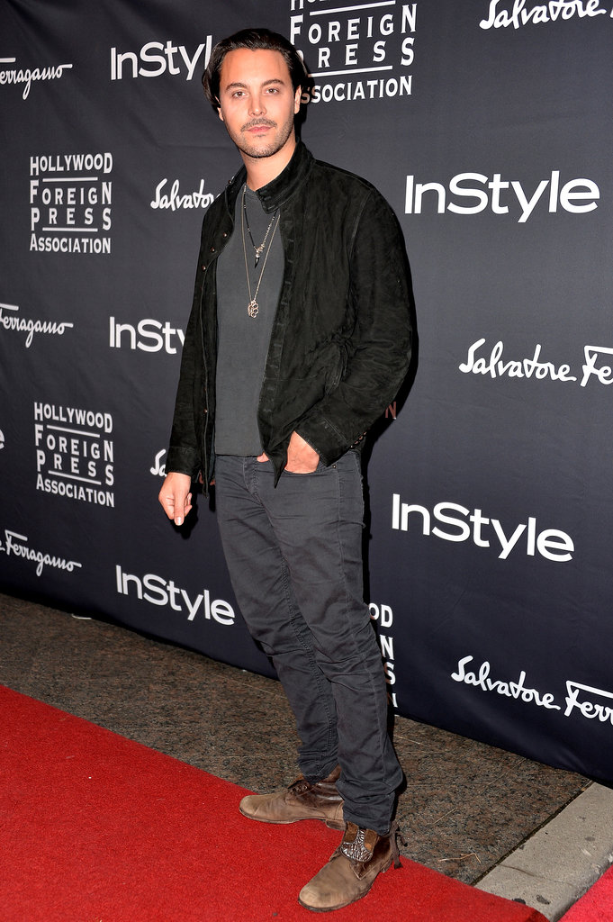 Jack Huston attended the HFPA/InStyle party.
Jack Huston attended the HFPA/InStyle party.