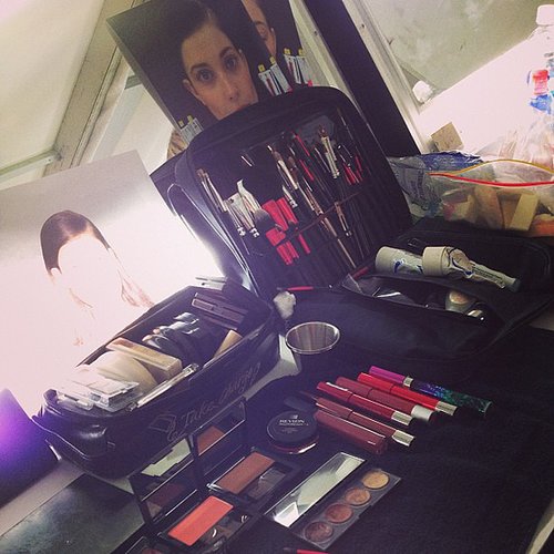 This makeup kit at J. Mendel was decked out in Revlon essentials.
This makeup kit at J. Mendel was decked out in Revlon essentials.
