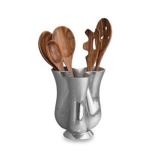 Have you ever seen a cooler kitchen jug and tool set ($150)? Each of the striking spoons was carved from natural wood.
Have you ever seen a cooler kitchen jug and tool set ($150)? Each of the striking spoons was carved from natural wood.