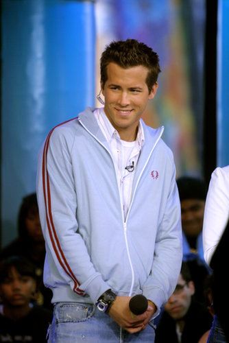 Ryan Reynolds was a special celebrity host on TRL in 2002.
Ryan Reynolds was a special celebrity host on TRL in 2002.