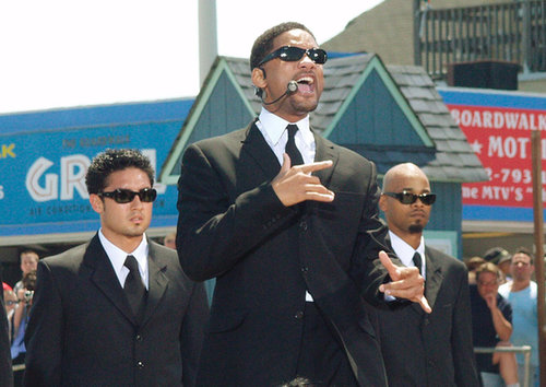 Will Smith performed at the MTV Beach House in Seaside Heights, NJ, for TRL in 2002.
Will Smith performed at the MTV Beach House in Seaside Heights, NJ, for TRL in 2002.