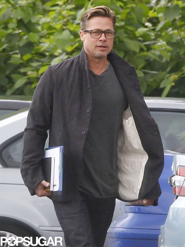 Brad Pitt Is Seriously Sexy With Short Hair! Brad Pitt Is Seriously Sexy With Short Hair!