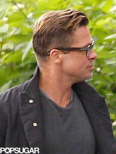 Brad Pitt Is Seriously Sexy With Short Hair! Brad Pitt Is Seriously Sexy With Short Hair!