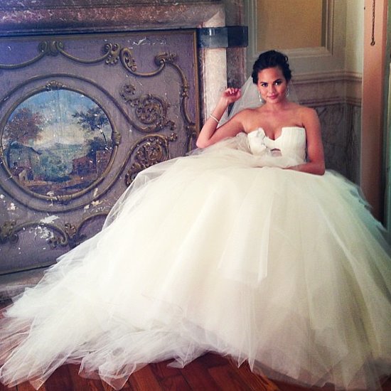 Chrissy Teigen Wedding Dress Details Chrissy Teigen Wedding Dress Details