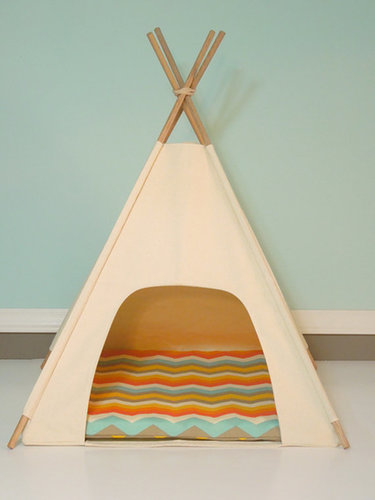 It's possible that everyone in your house will be fighting for this super cute cat teepee ($95).
It's possible that everyone in your house will be fighting for this super cute cat teepee ($95).