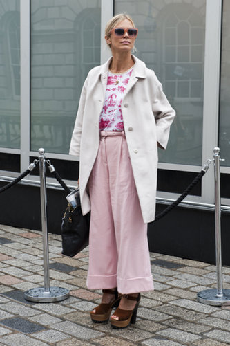 Pink is hardly your typically girlie fare when worn like this.
Pink is hardly your typically girlie fare when worn like this.