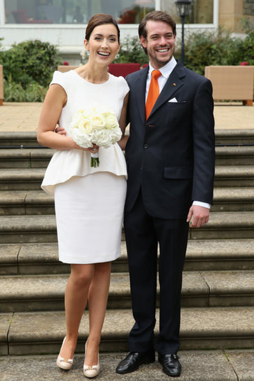Prince Félix of Luxembourg and Claire Lademacher
The Bride: Claire Lademacher, a doctorate student and the daughter of German telecommunications mogul Hartmut Lademacher.
The Groom: Prince Félix of Luxembourg, the second son of the Grand Duke of Luxembourg.
When: Sept. 17, 2013
Where: Königstein, Germany
Prince Félix of Luxembourg and Claire Lademacher
The Bride: Claire Lademacher, a doctorate student and the daughter of German telecommunications mogul Hartmut Lademacher.
The Groom: Prince Félix of Luxembourg, the second son of the Grand Duke of Luxembourg.
When: Sept. 17, 2013
Where: Königstein, Germany