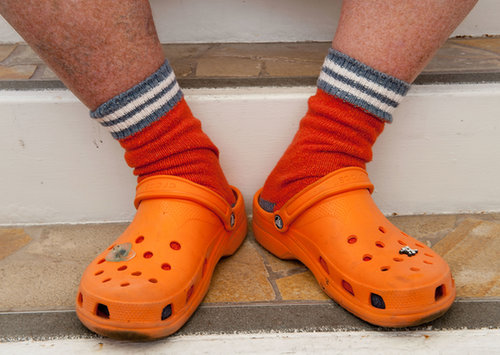 Orange Crocs Orange Crocs