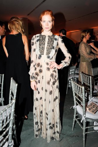 Jessica Joffe stepped out in a printed gown for the Brazil Foundation's MoMA event.
Jessica Joffe stepped out in a printed gown for the Brazil Foundation's MoMA event.
