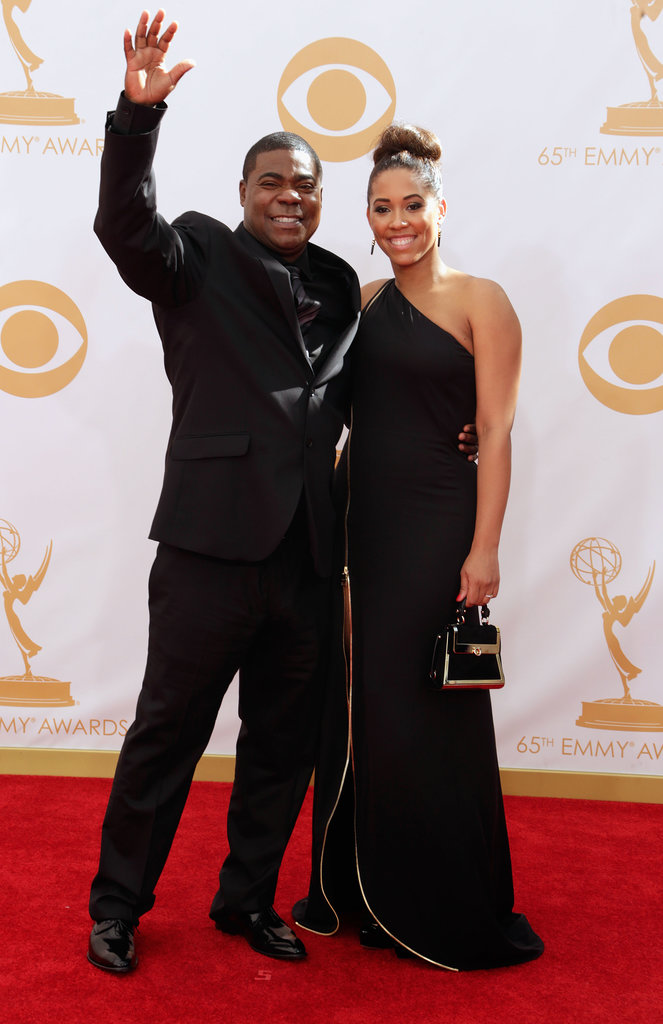 Tracy Morgan gave a wave while walking the red carpet.
Tracy Morgan gave a wave while walking the red carpet.