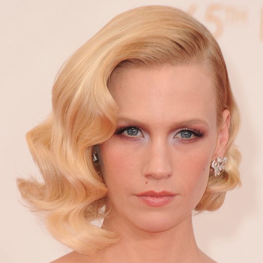 January Jones Hair and Makeup at Emmys 2013 | Pictures