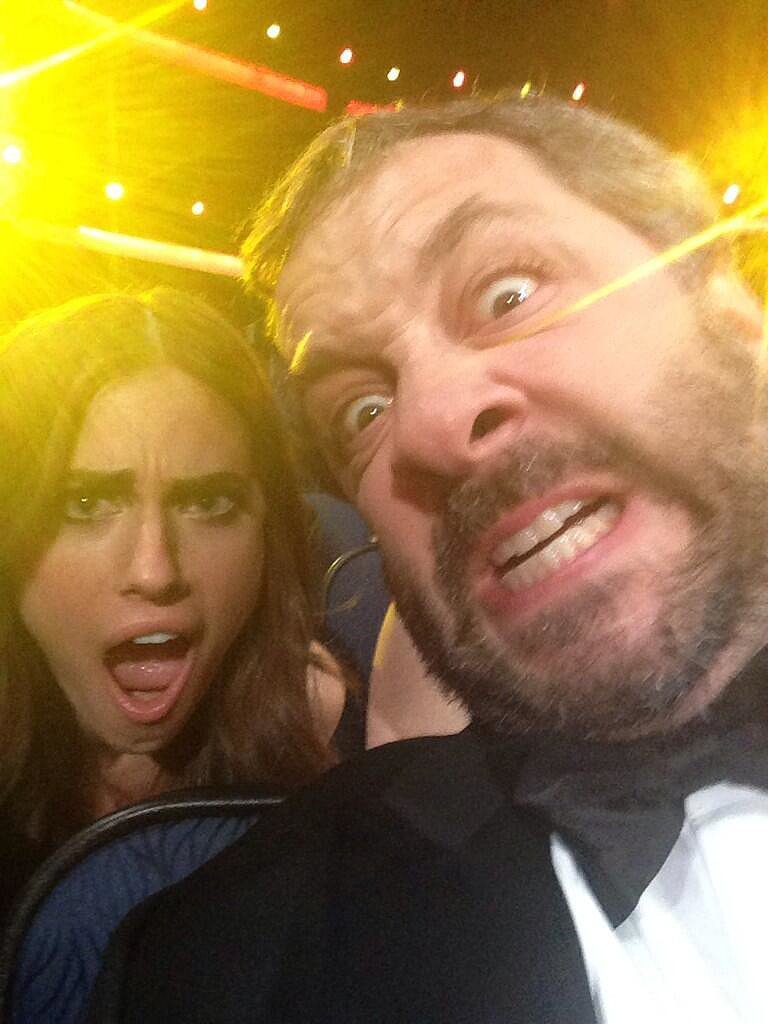 Judd Apatow joked around with Allison Williams.
Source: Twitter user juddapatow
Judd Apatow joked around with Allison Williams.
Source: Twitter user juddapatow