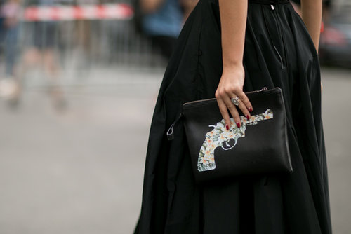 Accessorized and dangerous.
Accessorized and dangerous.