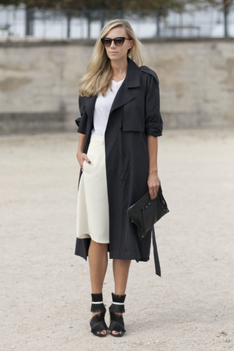A total sophisticate in black and white.
A total sophisticate in black and white.