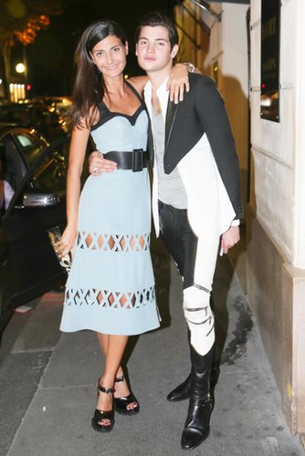 Giovanna Battaglia and Peter Brant II dined with Alexandre Birman in Paris.
Giovanna Battaglia and Peter Brant II dined with Alexandre Birman in Paris.