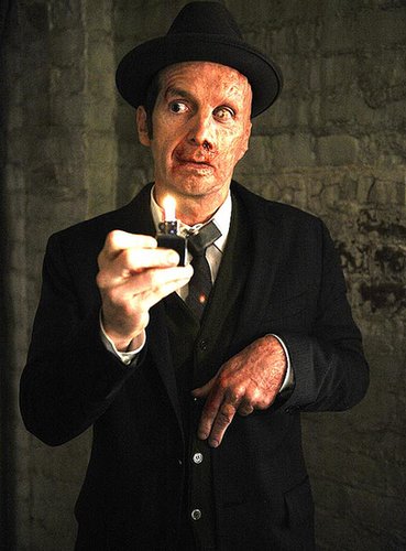 Larry Harvey
What to wear: This is a bit more complicated, since you'll need some serious makeup. Add a glassy contact for your left eye, a bowler hat, and a black, three-piece suit.
How to act: Be mysterious about your past, and make sure your left arm never leaves your chest.
Larry Harvey
What to wear: This is a bit more complicated, since you'll need some serious makeup. Add a glassy contact for your left eye, a bowler hat, and a black, three-piece suit.
How to act: Be mysterious about your past, and make sure your left arm never leaves your chest.