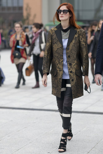 Taylor Tomasi Hill mixed and matched like the pro she is.
Taylor Tomasi Hill mixed and matched like the pro she is.