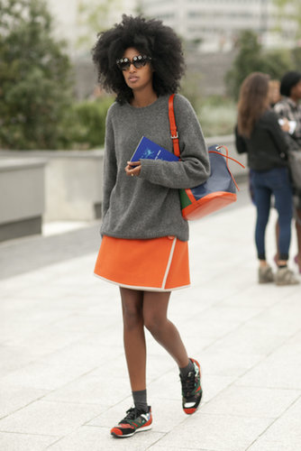 Julia Sarr-Jamois knows that Fashion Week is a sport.
Julia Sarr-Jamois knows that Fashion Week is a sport.