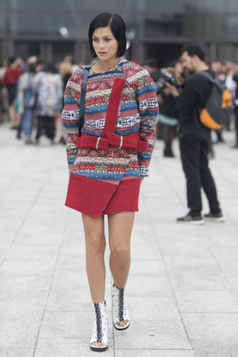 Leigh Lezark was like a poster child for Kenzo.
Leigh Lezark was like a poster child for Kenzo.