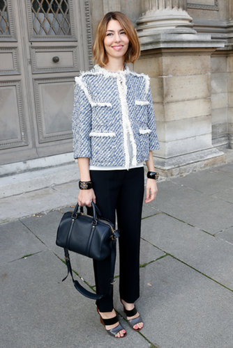Sofia Coppola stepped out to support her pal Marc Jacobs at his Louis Vuitton show in Paris on Wednesday.
Sofia Coppola stepped out to support her pal Marc Jacobs at his Louis Vuitton show in Paris on Wednesday.
