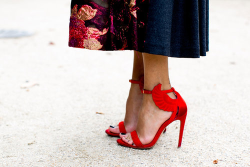Fiery heels.
Fiery heels.