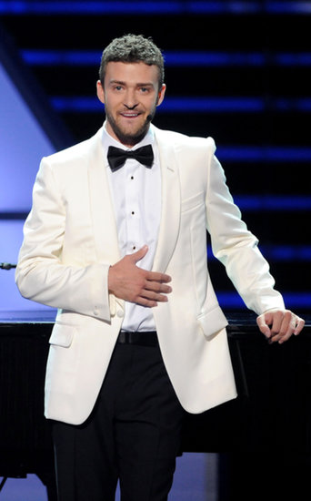 While hosting the 2008 ESPY Awards, Justin Timberlake brought formality to the affair with a dinner jacket.
While hosting the 2008 ESPY Awards, Justin Timberlake brought formality to the affair with a dinner jacket.