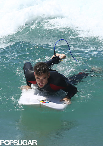One Direction's Liam and Louis Get In Some Guy Time on the Waves One Direction's Liam and Louis Get In Some Guy Time on the Waves