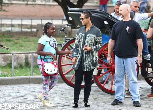 When in Rome, Do as Ellen Pompeo and Alicia Keys Do When in Rome, Do as Ellen Pompeo and Alicia Keys Do