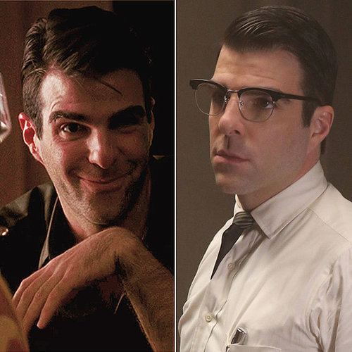 Zachary Quinto
Quinto played Chad Warwick, a former owner of the "Murder House," in a handful of episodes on season one. He returned with a bigger role as the mysterious Dr. Oliver Thredson on Asylum. Spoiler alert: he's Bloody Face.
Zachary Quinto
Quinto played Chad Warwick, a former owner of the "Murder House," in a handful of episodes on season one. He returned with a bigger role as the mysterious Dr. Oliver Thredson on Asylum. Spoiler alert: he's Bloody Face.