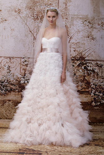 Monique Lhuillier Bridal Fall 2014
Photo courtesy of Monique Lhuillier
Monique Lhuillier Bridal Fall 2014
Photo courtesy of Monique Lhuillier