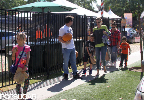 Mark Wahlberg Proves That Even Tough Guys Love the Pumpkin Patch Mark Wahlberg Proves That Even Tough Guys Love the Pumpkin Patch