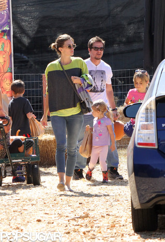 Mark Wahlberg Proves That Even Tough Guys Love the Pumpkin Patch Mark Wahlberg Proves That Even Tough Guys Love the Pumpkin Patch
