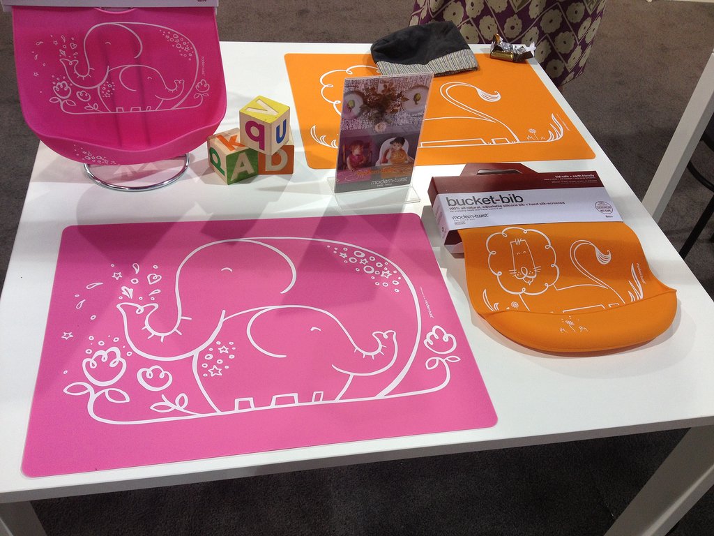 Modern Twist's new food-grade silicone placemats have the most precious designs.
