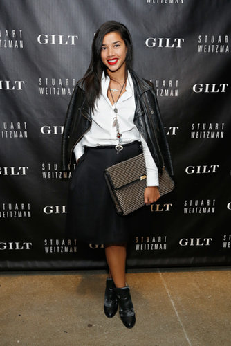 Hannah Bronfman layered her crisp separates at Gilt's 20th anniversary bash for Stuart Weitzman.
Hannah Bronfman layered her crisp separates at Gilt's 20th anniversary bash for Stuart Weitzman.