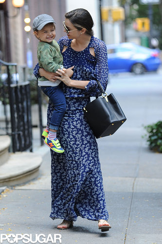 Miranda Kerr Smothers Her Smiley Guy, Flynn Bloom, With Kisses Miranda Kerr Smothers Her Smiley Guy, Flynn Bloom, With Kisses