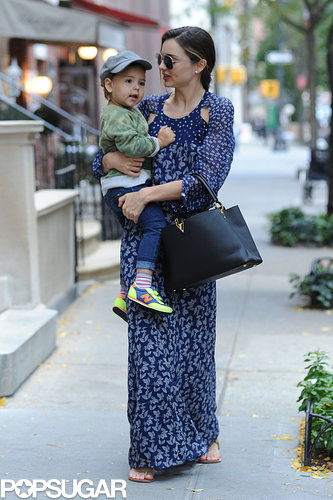Miranda Kerr Smothers Her Smiley Guy, Flynn Bloom, With Kisses Miranda Kerr Smothers Her Smiley Guy, Flynn Bloom, With Kisses