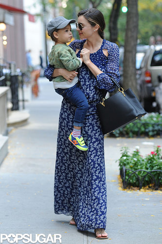 Miranda Kerr Smothers Her Smiley Guy, Flynn Bloom, With Kisses Miranda Kerr Smothers Her Smiley Guy, Flynn Bloom, With Kisses