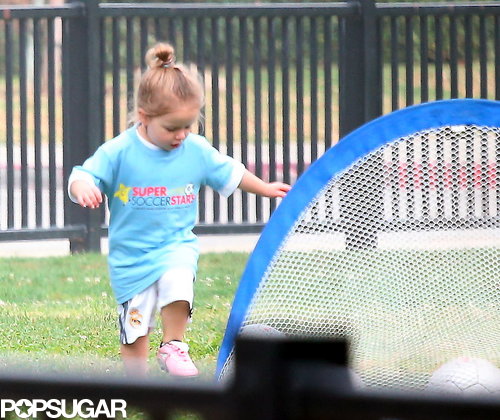 David Beckham and Victoria Beckham cheered on their daughter, Harper, when she played soccer in LA.
David Beckham and Victoria Beckham cheered on their daughter, Harper, when she played soccer in LA.