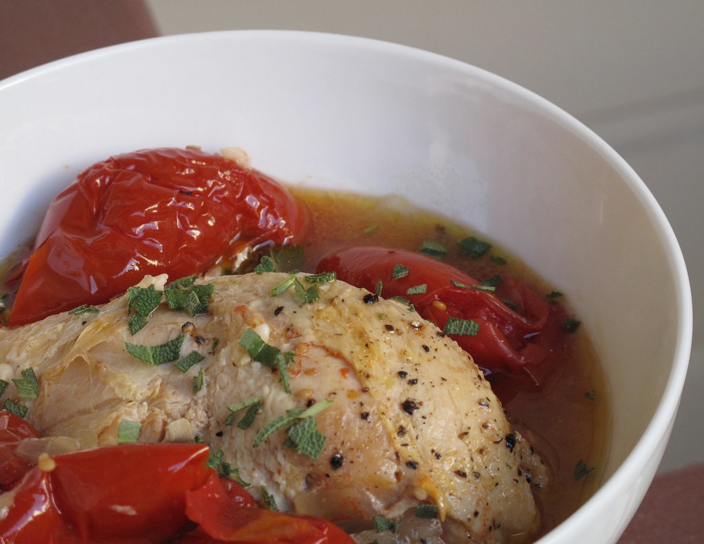 Braised Chicken With Tomatoes Braised Chicken With Tomatoes
