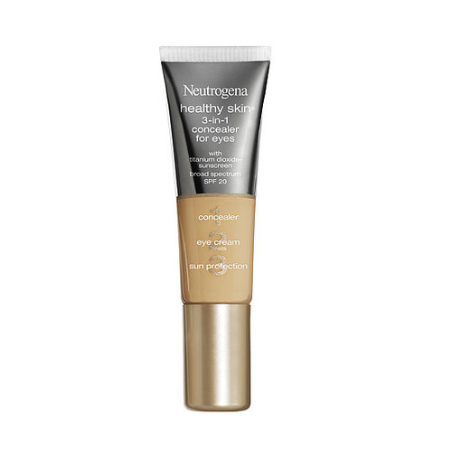 To hide dark circles, reduce puffiness, and protect sensitive eyes, pick up Neutrogena 3-in-1 Concealer For Eyes ($10).
To hide dark circles, reduce puffiness, and protect sensitive eyes, pick up Neutrogena 3-in-1 Concealer For Eyes ($10).
