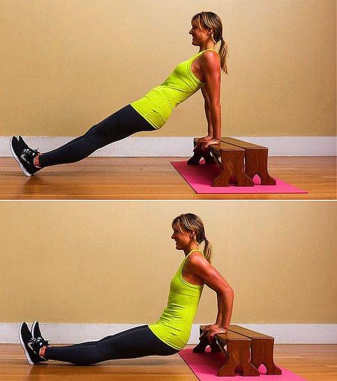 Triceps Dip: 20 Reps Triceps Dip: 20 Reps