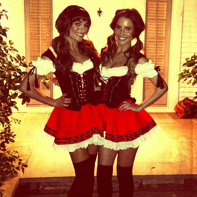 Lea Michele sported matching costumes with a friend for Halloween.
Source: Instagram user msleamichele
Lea Michele sported matching costumes with a friend for Halloween.
Source: Instagram user msleamichele