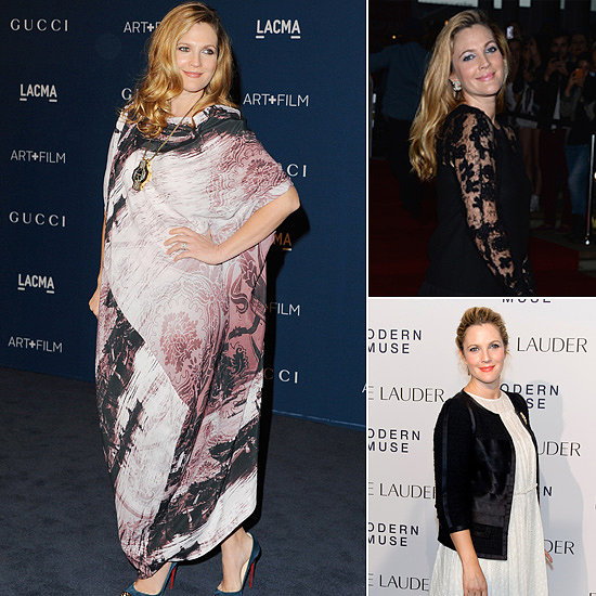 Drew Barrymore's Lovely, Laid-Back Maternity Style Drew Barrymore's Lovely, Laid-Back Maternity Style