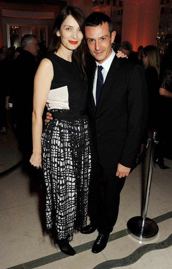 Roksanda Ilincic and Jonathan Saunders came out for the Women of the Year Awards in coordinating black and white.
Roksanda Ilincic and Jonathan Saunders came out for the Women of the Year Awards in coordinating black and white.