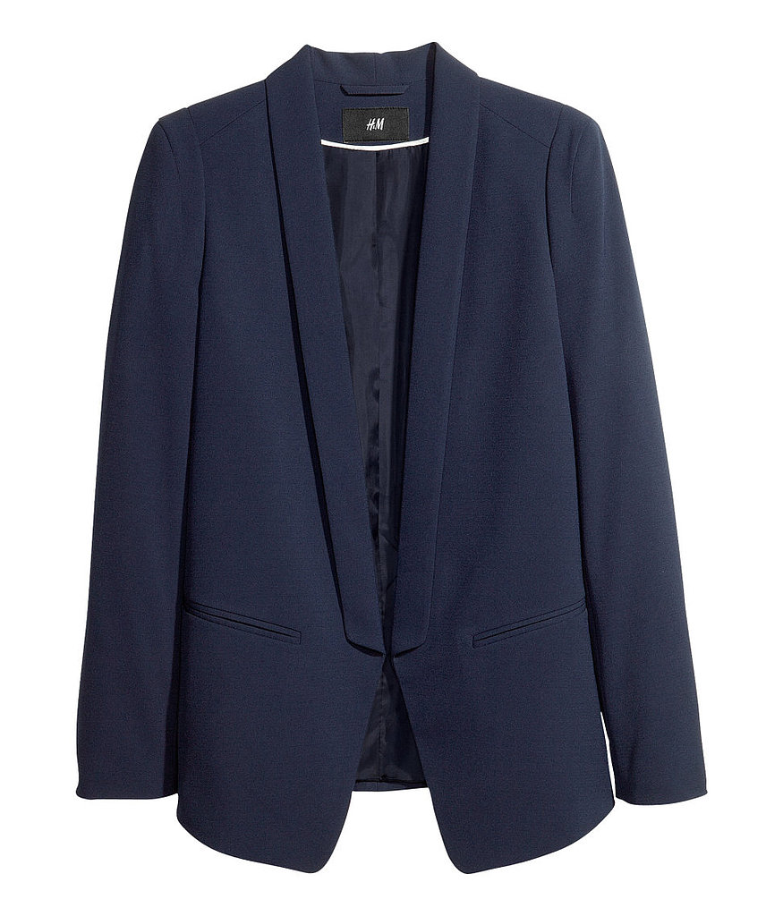 How's this H&M dinner-jacket blazer ($35) for an ultrachic work jacket?
How's this H&M dinner-jacket blazer ($35) for an ultrachic work jacket?