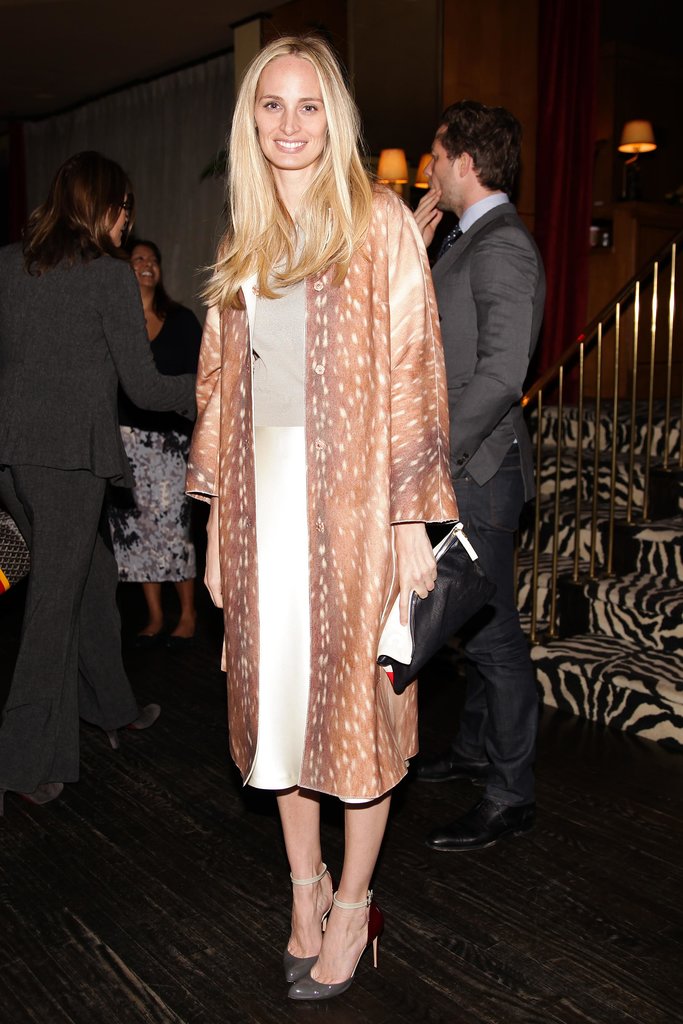 Lauren Santo Domingo took vintage inspiration for her dinner at Monkey Bar.
Lauren Santo Domingo took vintage inspiration for her dinner at Monkey Bar.