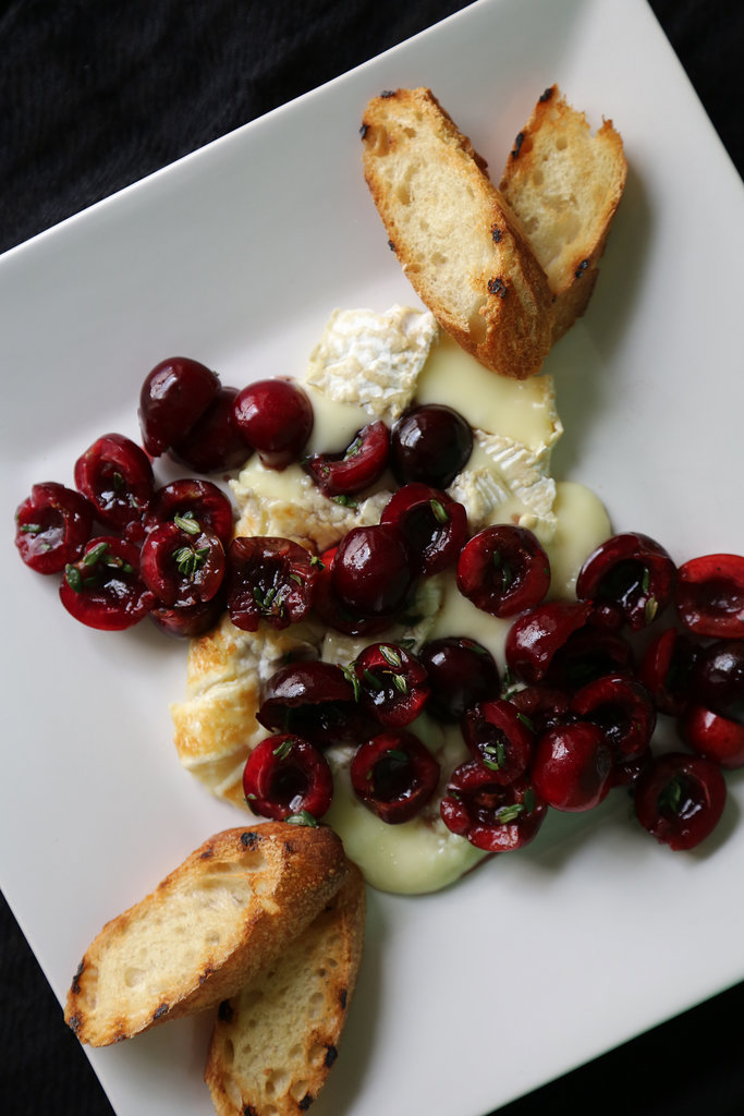 Grilled Brie with Cherry-Thyme Relish Grilled Brie with Cherry-Thyme Relish
