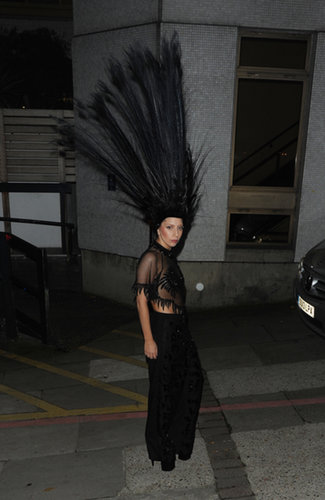 If there's anybody that can pull off a look from Marc Jacobs's last collection for Louis Vuitton, it's Lady Gaga.
If there's anybody that can pull off a look from Marc Jacobs's last collection for Louis Vuitton, it's Lady Gaga.