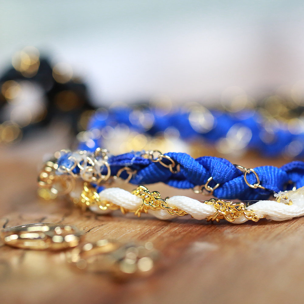 Ribbon Chain Bracelet Ribbon Chain Bracelet
