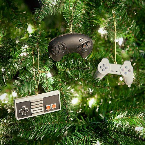 Video Game Controller Ornament Set Video Game Controller Ornament Set